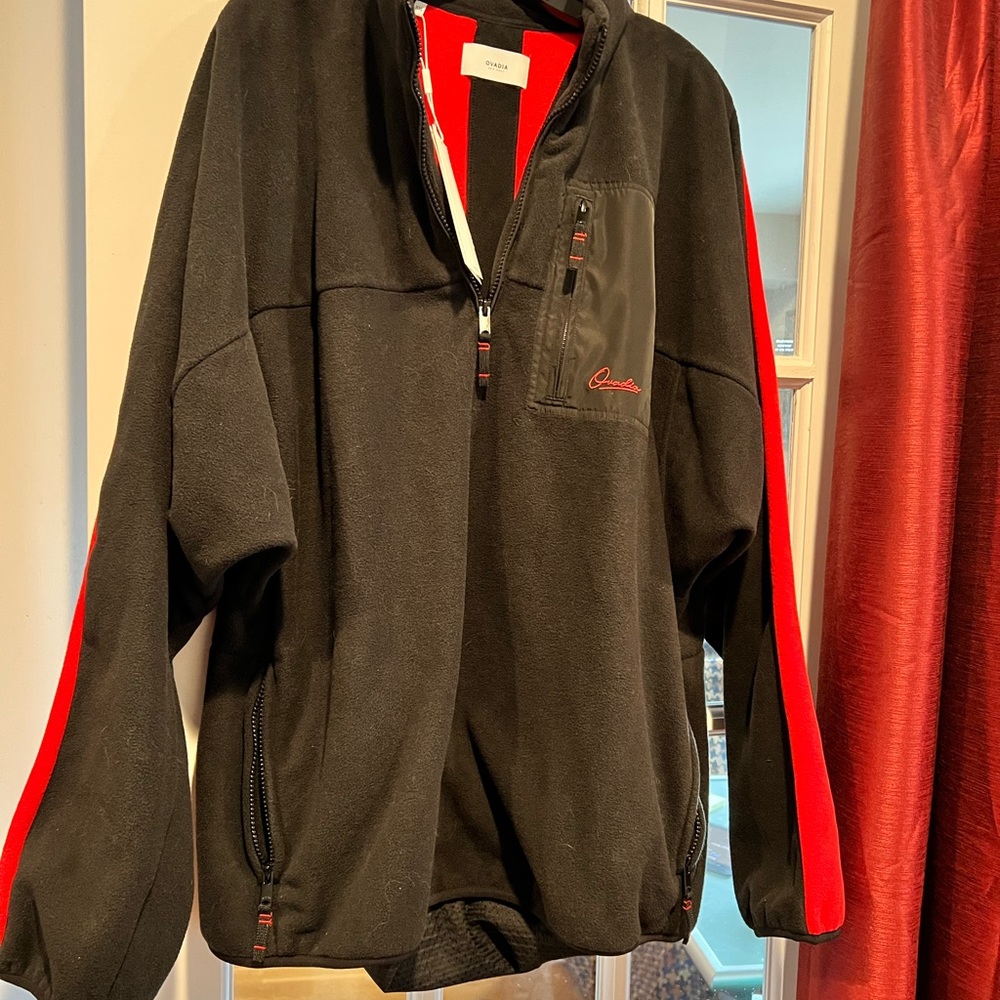 Ovadia fleece pullover